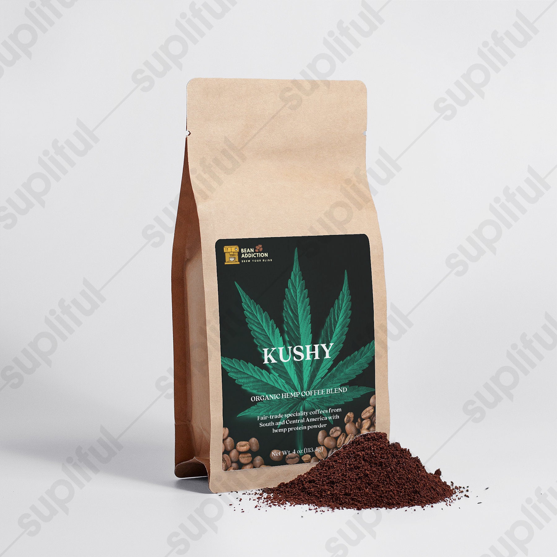 Organic Hemp Coffee Blend - Medium Roast 4oz