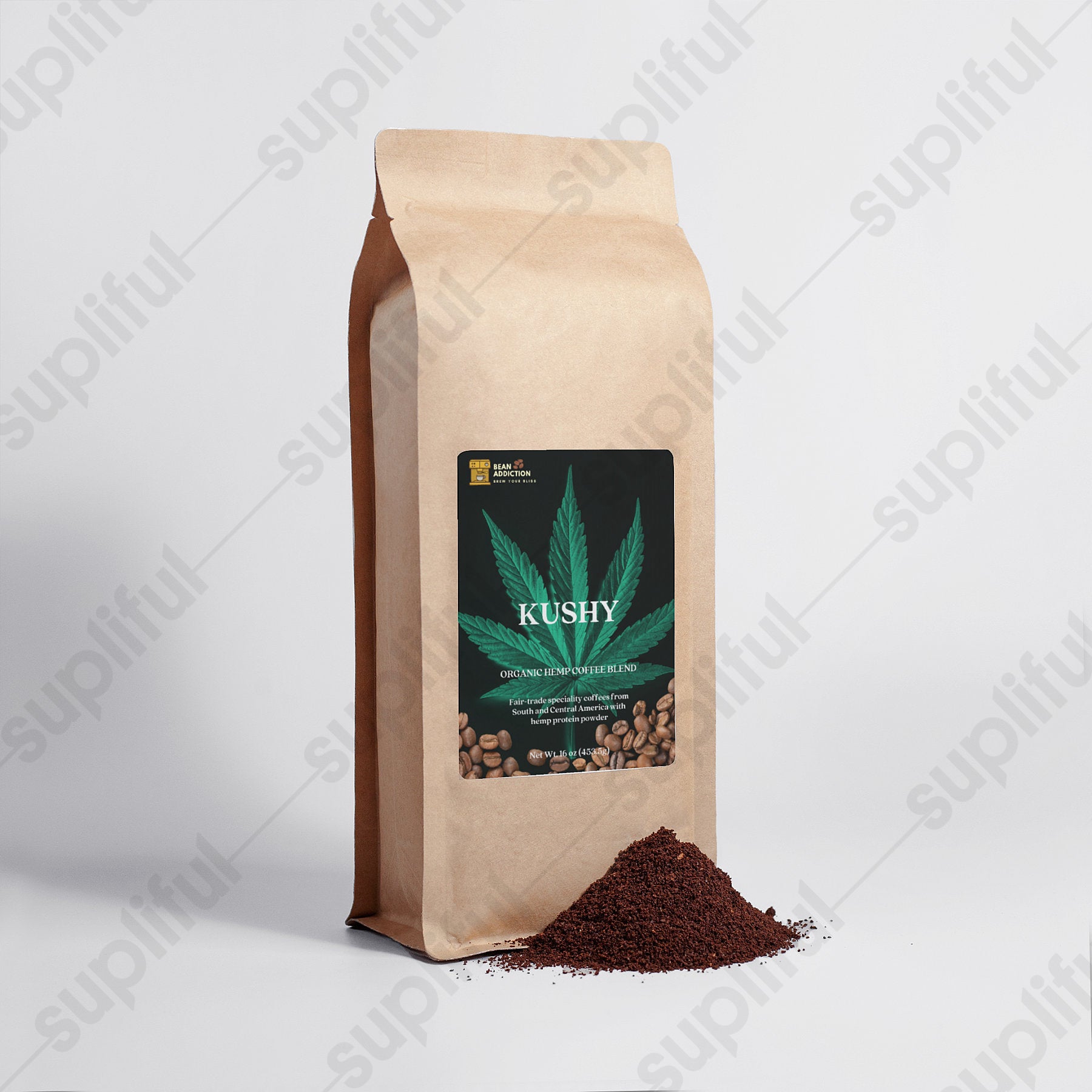 Organic Hemp Coffee Blend - Medium Roast 16oz