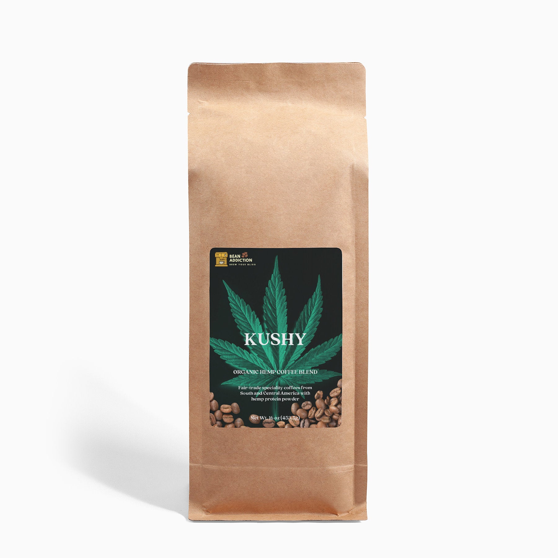 Organic Hemp Coffee Blend - Medium Roast 16oz