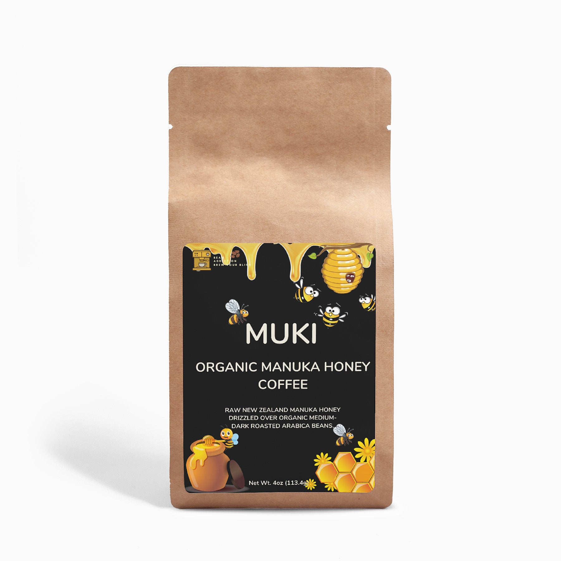 Manuka Honey Coffee 4oz