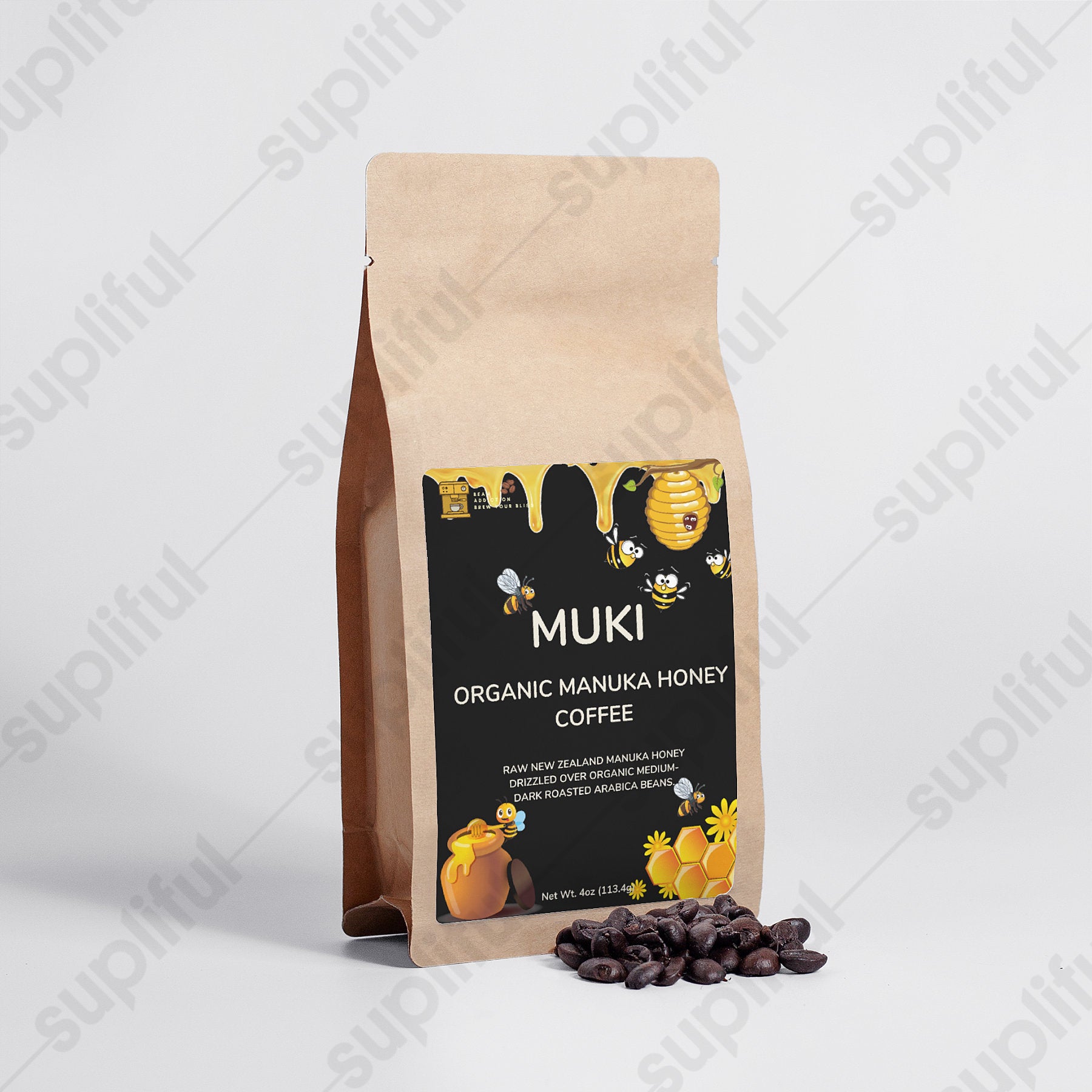 Manuka Honey Coffee 4oz