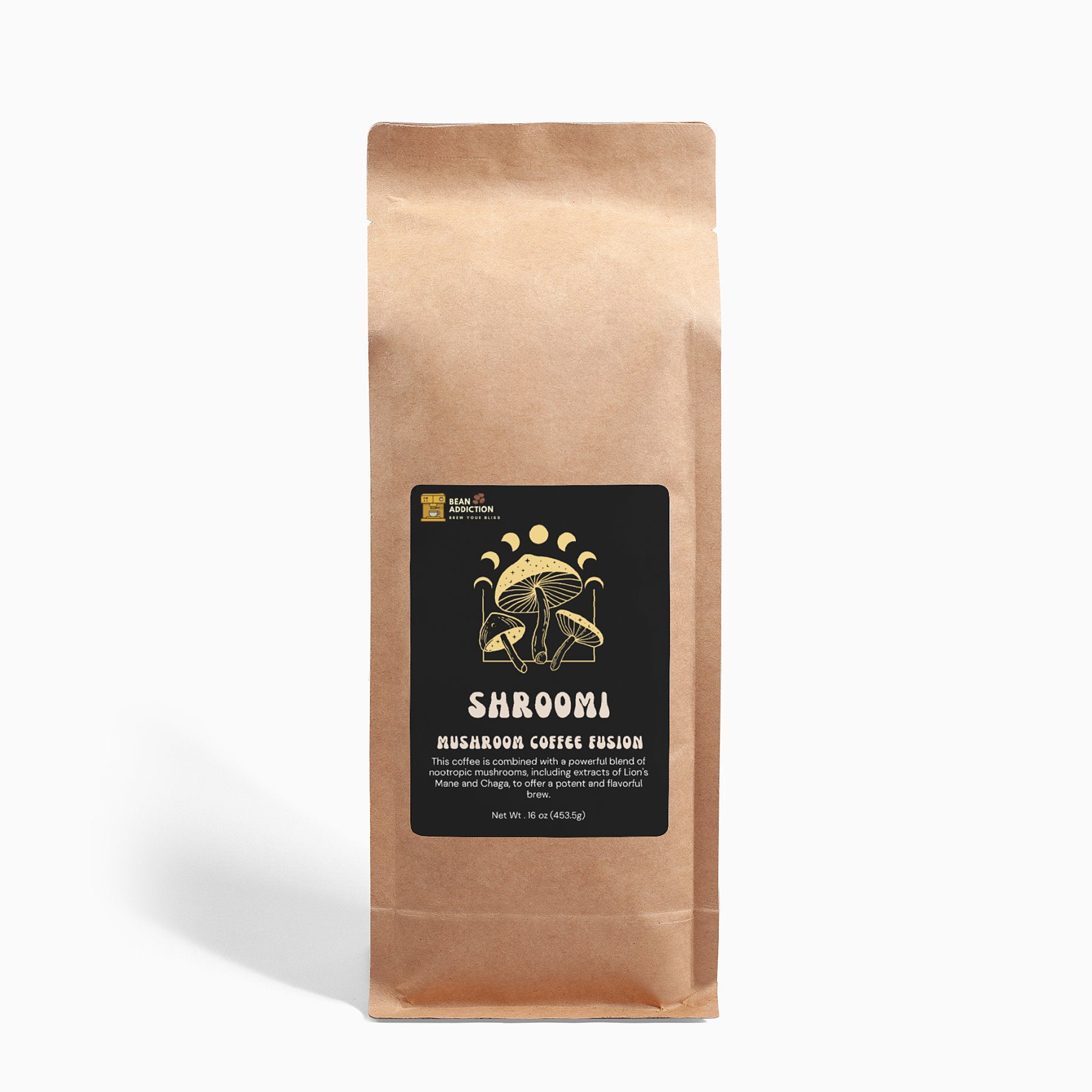 Mushroom Coffee Infusion - Lion’s Mane & Chaga 16oz