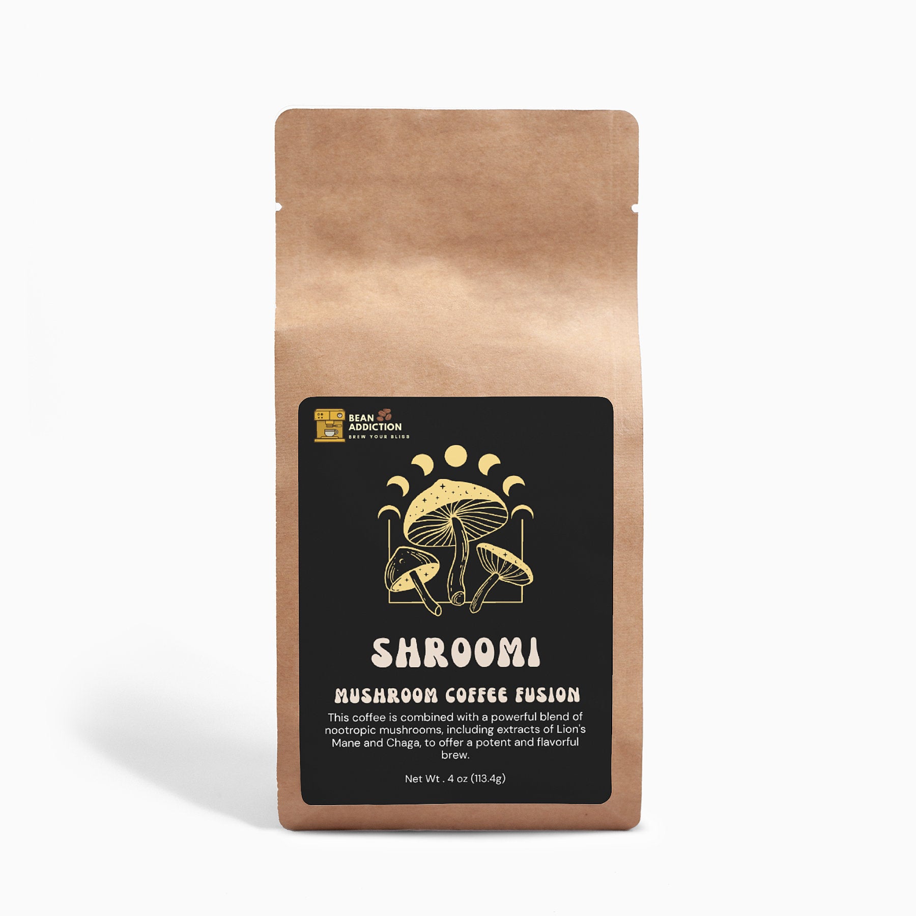 Mushroom Coffee Infusion - Lion’s Mane & Chaga 4oz