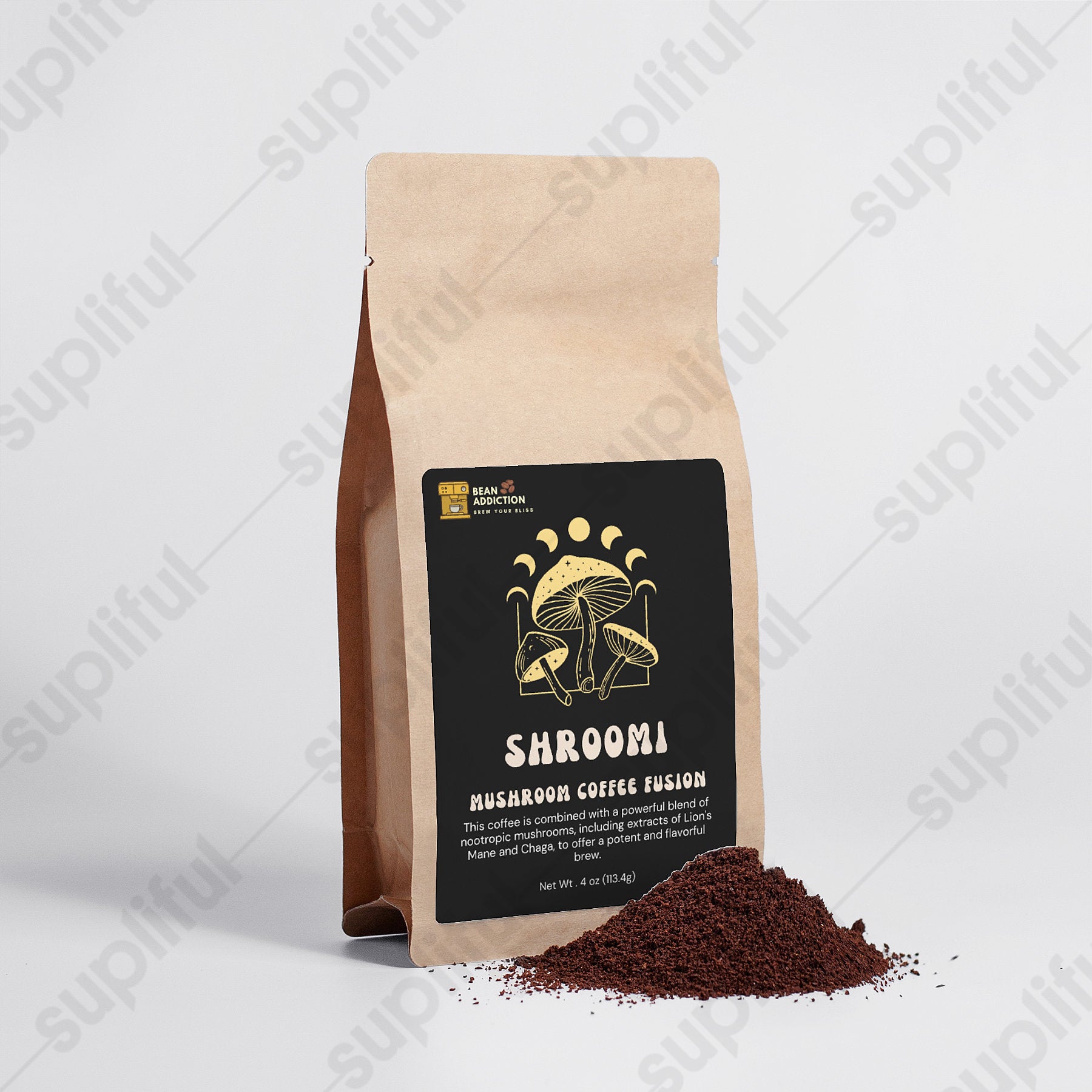 Mushroom Coffee Infusion - Lion’s Mane & Chaga 4oz